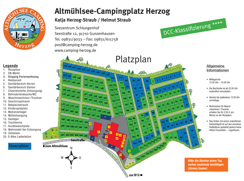 Altmühlsee Camping Herzog - Der familiäre Campingplatz mit Herz im